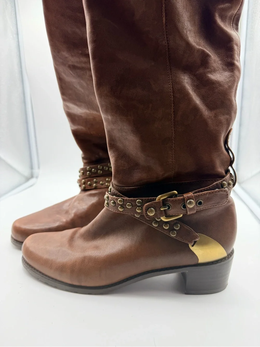 Stuart Weitzman Yeeha Boot Brown Size 7.5
